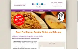 Carbonararistorante.com Screenshot 2024-05-15 16:30:50