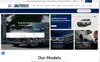 Zimbrickvw.com Screenshot 2024-05-15 10:15:26