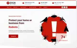 Dixonpestcontrol.com Screenshot 2024-07-05 18:40:26
