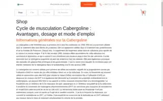 Cabergolineenpharmacie.com Screenshot 2024-05-26 19:38:36