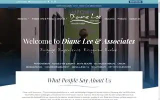 Dianeleephysio.com Screenshot 2024-07-01 23:33:04