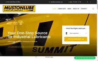 Mustonlube.com Screenshot 2024-06-18 20:55:12
