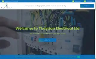 Theydonelectrical.co.uk Screenshot 2024-07-07 16:56:40