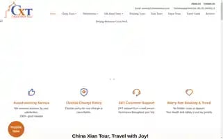 Chinaxiantour.com Screenshot 2024-04-23 10:35:41