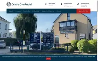 Centre-oro-facial.be Screenshot 2024-07-09 11:50:14