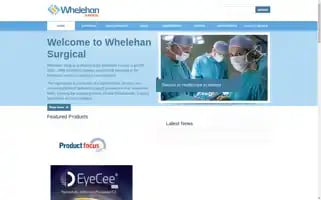 Whelehansurgical.ie Screenshot 2024-07-09 23:40:54