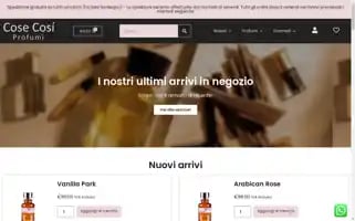 Cosecosiprofumi.it Screenshot 2024-05-20 14:56:13