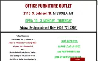 Officefurnitureoutletmissoula.com Screenshot 2024-05-16 10:29:03