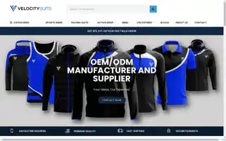 Velocity-suits.com Screenshot 2024-05-28 17:43:10