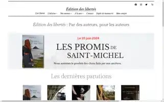 Editiondeslibertes.fr Screenshot 2024-05-23 01:48:50