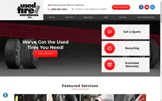 Usedtirewarehouse.com Screenshot 2024-05-14 19:26:18