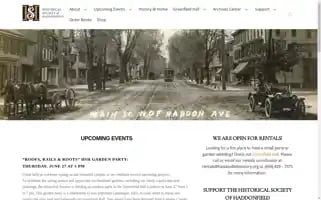 Haddonfieldhistory.org Screenshot 2024-06-13 09:05:56