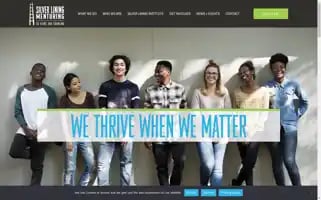 Silverliningmentoring.org Screenshot 2024-06-30 20:35:04