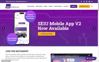 Seiuhealthcare.ca Screenshot 2024-05-13 20:58:29