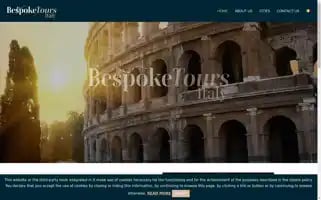 Bespoketoursitaly.com Screenshot 2024-04-27 03:49:33
