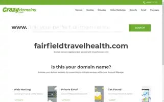 Fairfieldtravelhealth.com Screenshot 2024-04-17 12:39:51