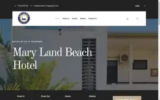 Marylandbeachhotelnegombo.com Screenshot 2024-04-18 13:26:53