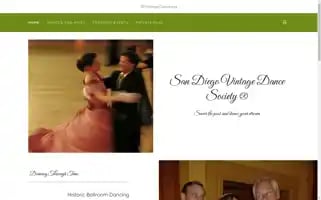 Sdvintagedance.org Screenshot 2024-05-16 16:32:22
