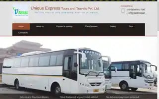 Uniqueexpresstours.com Screenshot 2024-04-14 18:10:56