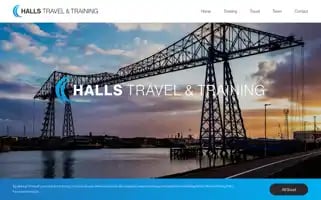Hallstravelandtraining.co.uk Screenshot 2024-04-19 07:42:34