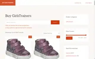 Buygirlstrainers.co.uk Screenshot 2024-07-06 07:41:38