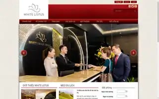 Whitelotushotel.com.vn Screenshot 2024-04-17 17:58:01