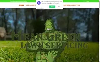 Meangreenlawnservicing.com Screenshot 2024-05-26 00:24:09