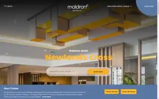 Maldronhotelnewlandscross.com Screenshot 2024-04-23 11:43:37