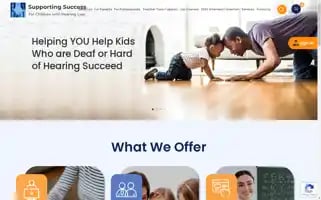 Successforkidswithhearingloss.com Screenshot 2024-05-14 03:04:22