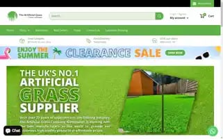 Theartificialgrass.co.uk Screenshot 2024-05-05 23:17:30