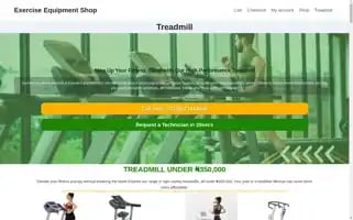 Exerciseequipmentshop.com Screenshot 2024-05-26 07:54:59