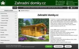 Zahradni-domky.cz Screenshot 2024-06-17 09:33:33