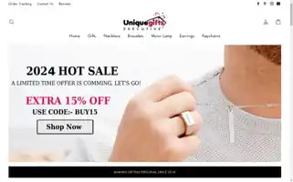 Uniqueexecutivegifts.com Screenshot 2024-05-14 18:29:32