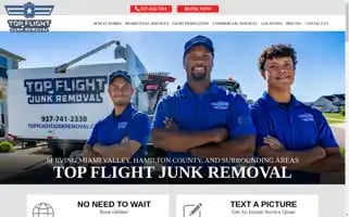 Topflightjunkremoval.com Screenshot 2024-04-17 00:23:42
