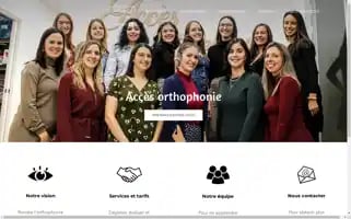 Accesorthophonie.ca Screenshot 2024-06-18 10:25:36