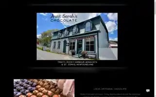 Auntsarahschocolate.ca Screenshot 2024-07-01 23:52:42