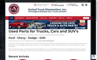 Unitedtruckdism.com Screenshot 2024-05-16 22:48:53