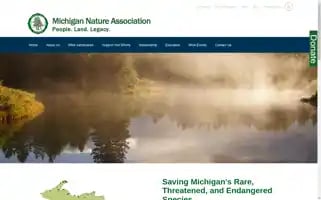 Michigannature.org Screenshot 2024-06-15 12:48:54