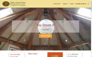 Arlingtontimberframes.com Screenshot 2024-06-30 15:34:41
