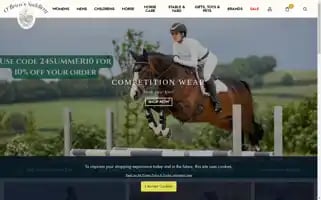 Obrienssaddlery.com Screenshot 2024-07-06 06:28:32