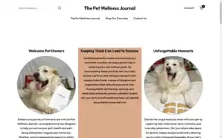 Mypetwellnessjournal.com Screenshot 2024-05-29 00:20:11