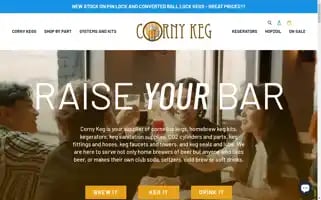 Cornykeg.com Screenshot 2024-05-05 05:26:03