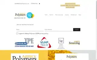 Abbey-polymers.co.uk Screenshot 2024-06-29 15:00:11