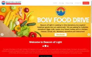 Beaconoflightinstituteforveterans.org Screenshot 2024-04-17 16:09:51