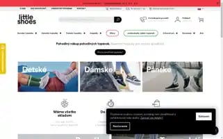 Littleshoes.sk Screenshot 2024-07-08 18:45:10