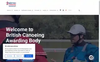 Britishcanoeingawarding.org.uk Screenshot 2024-06-15 10:42:50