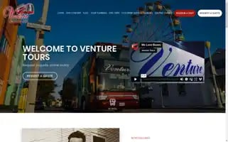 Venturebustours.com Screenshot 2024-04-17 06:01:39