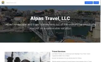 Alpastravelllc.com Screenshot 2024-04-15 17:41:11