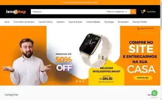 Lenushop.com.br Screenshot 2024-05-03 11:54:10