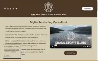 Paulsaundersmarketing.co.uk Screenshot 2024-07-06 15:39:50
